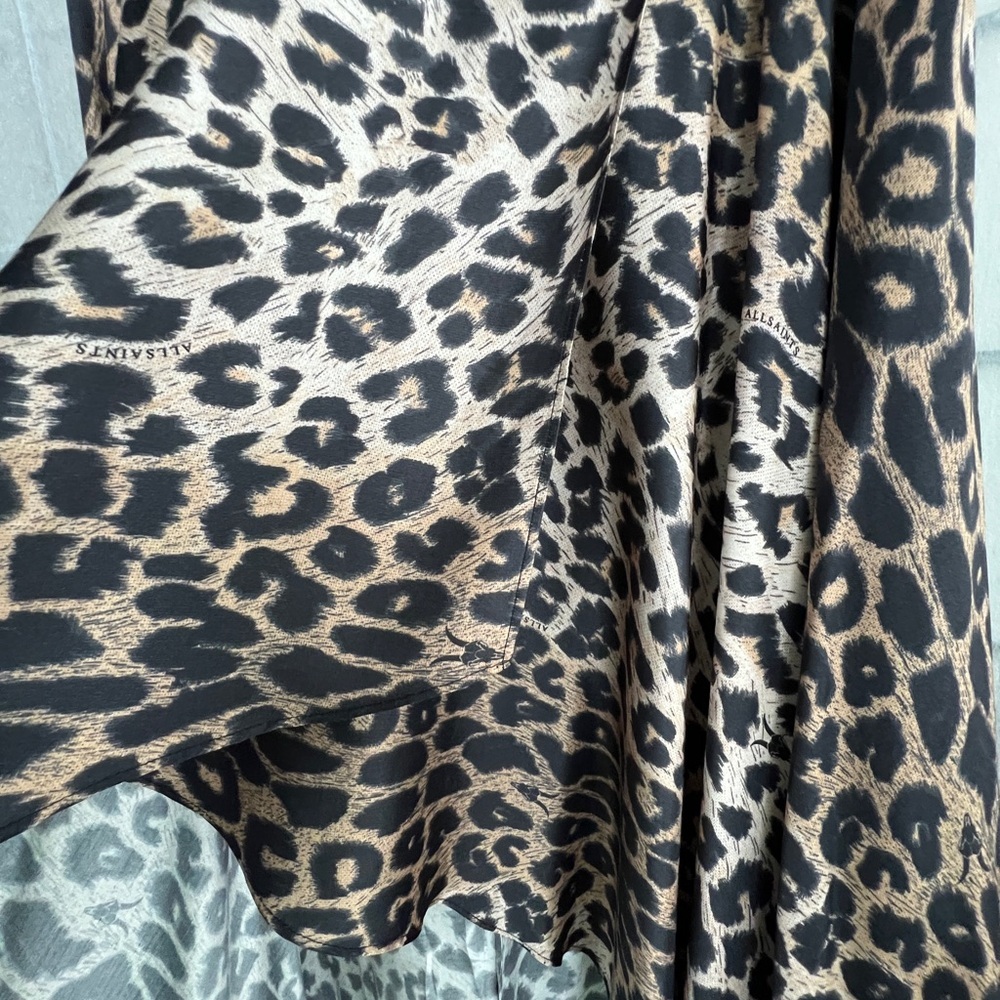 Silk All Saints skirt size 6 - Picture 8 of 11